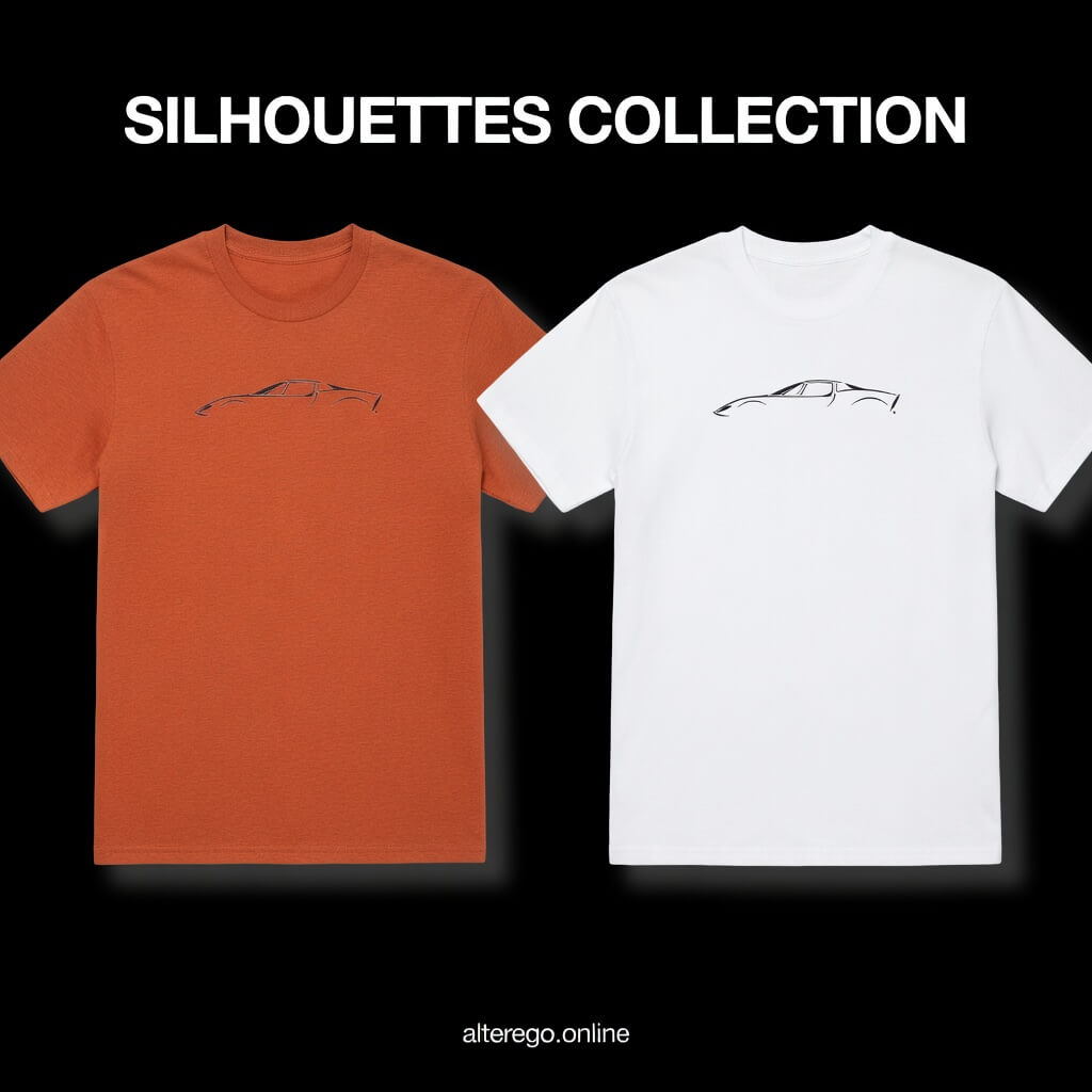 Silhouette car design front